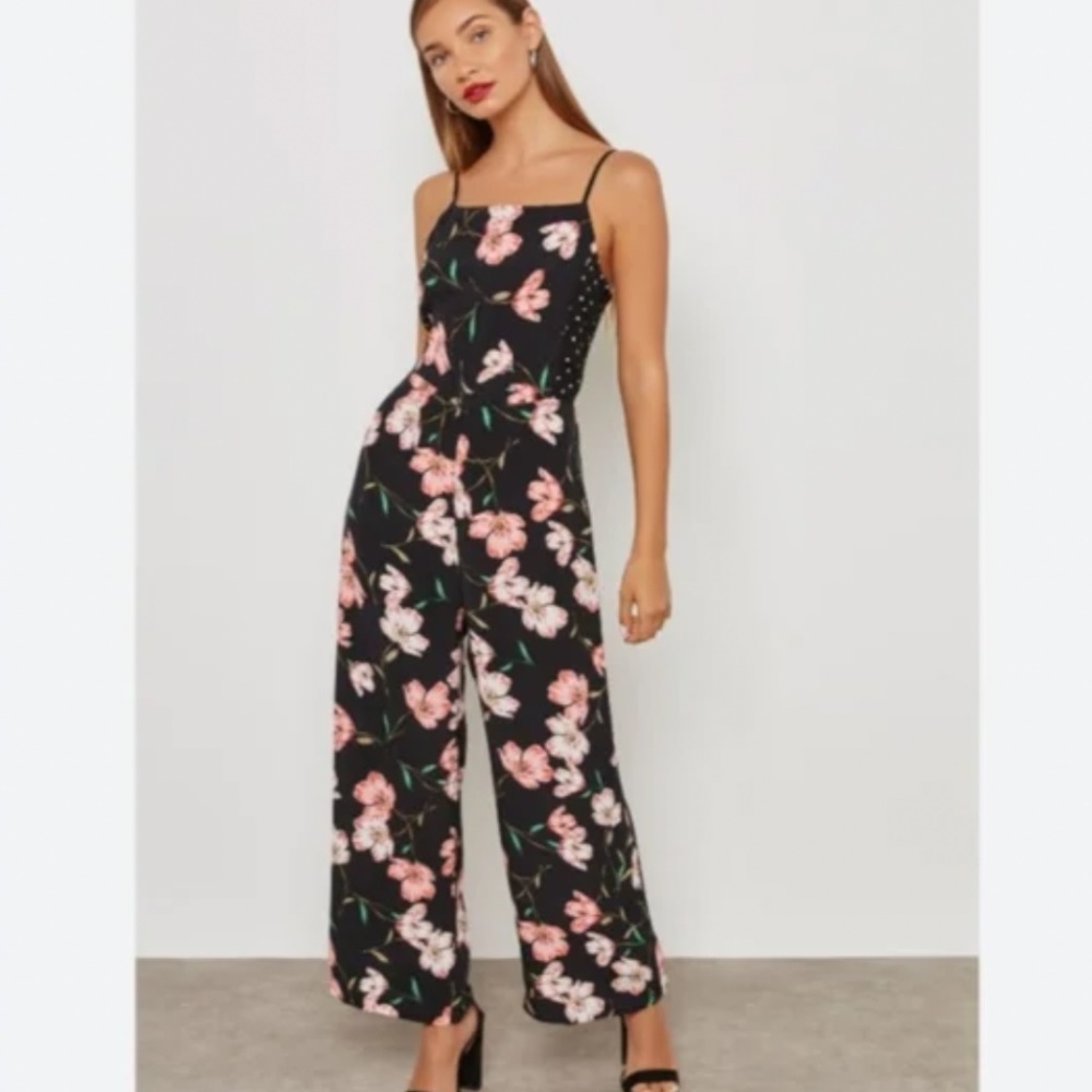 Topshop tie back jumpsuit - Picture 1 of 6